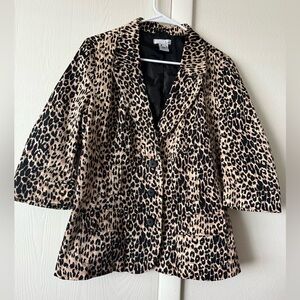 Leopard Print Women's Jacket